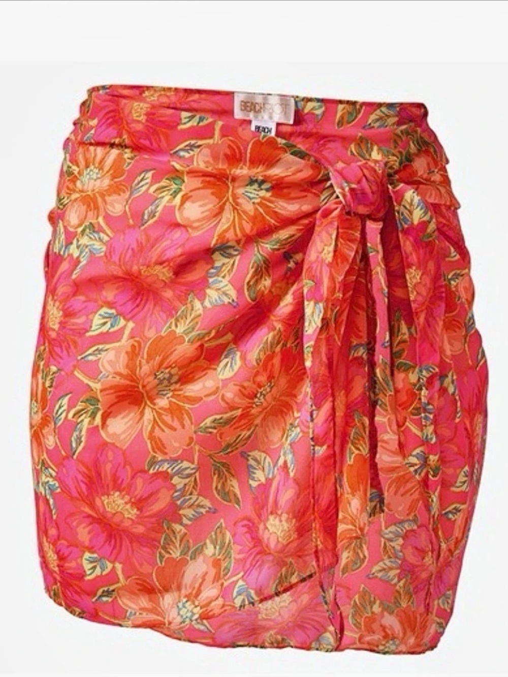 Beach Riot Melanie Sarong in Miami Peony Plus NWT